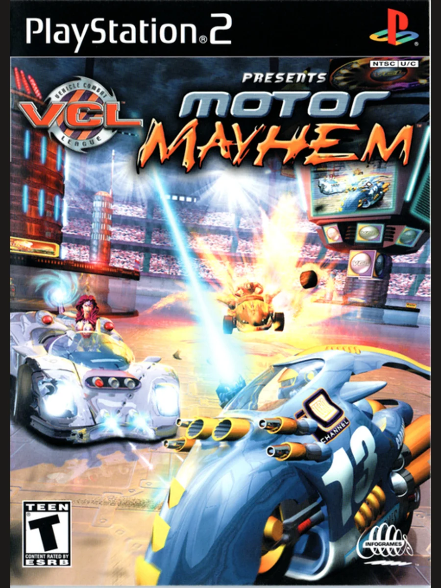 Jaquette face Motor Mayhem: Vehicular Combat League