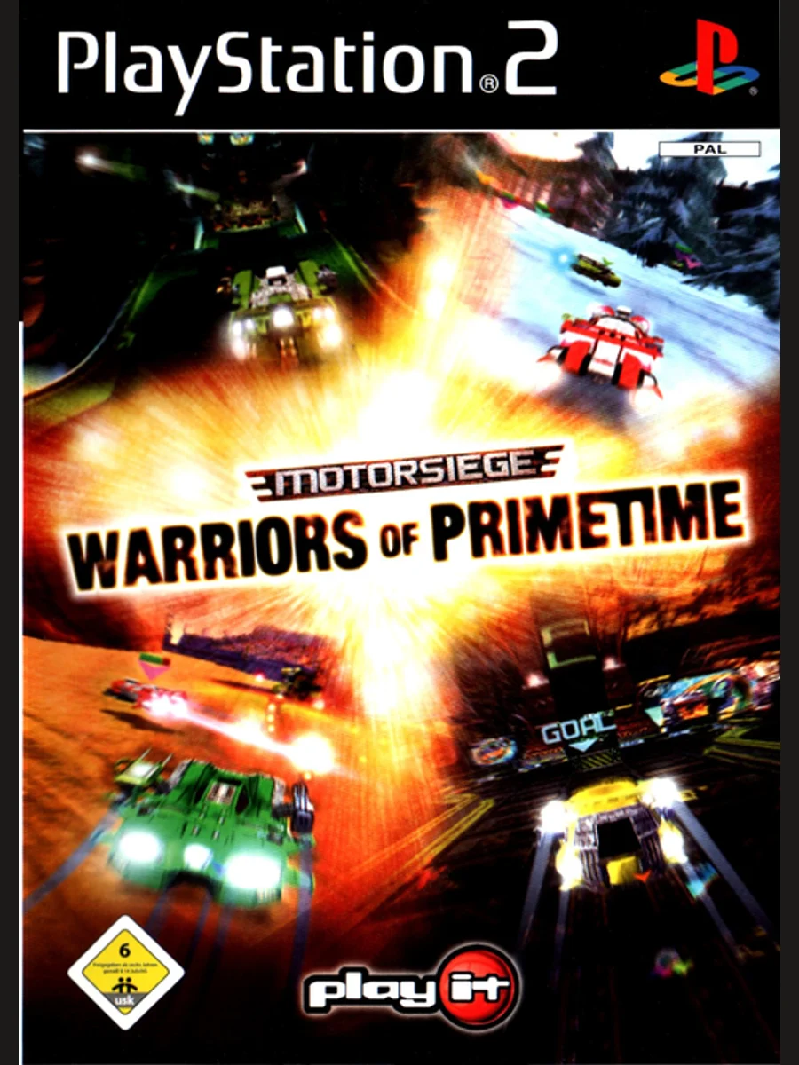 Jaquette face Motorsiege: Warriors of Primetime
