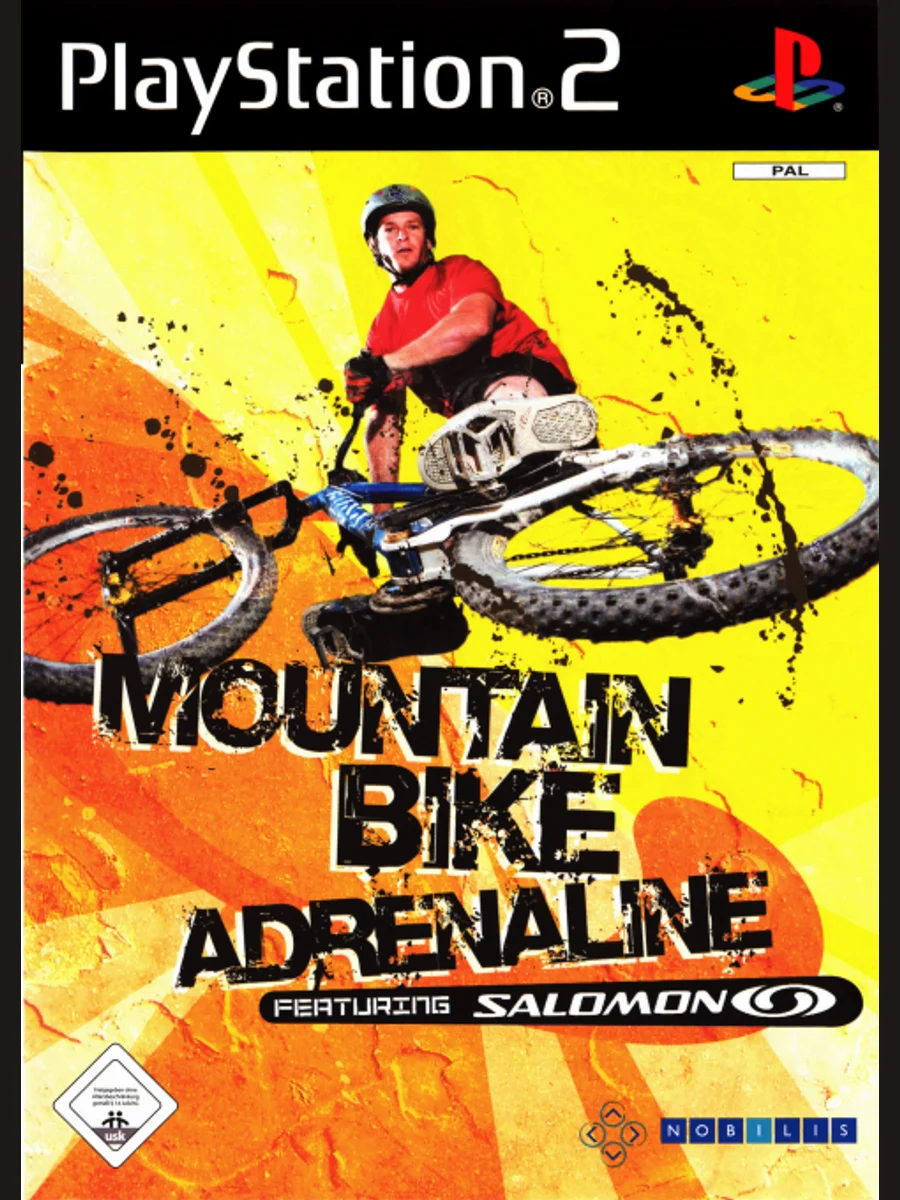 Jaquette face Mountain Bike Adrenaline