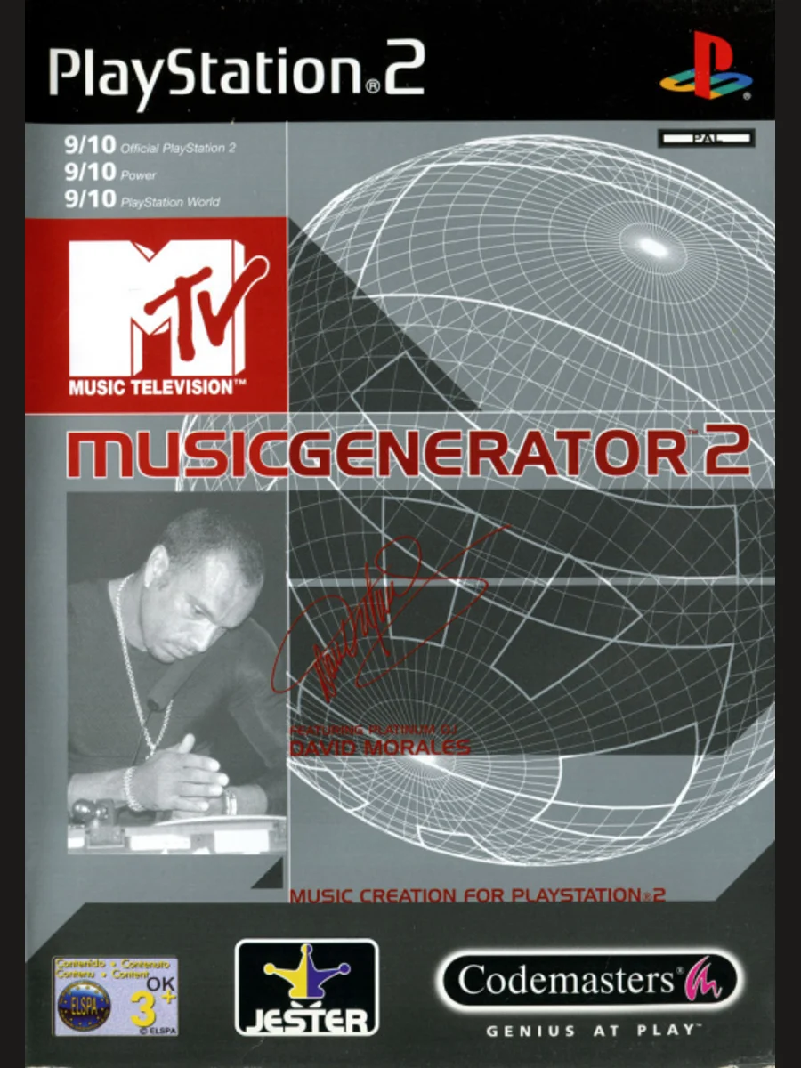 Jaquette face MTV Music Generator 2
