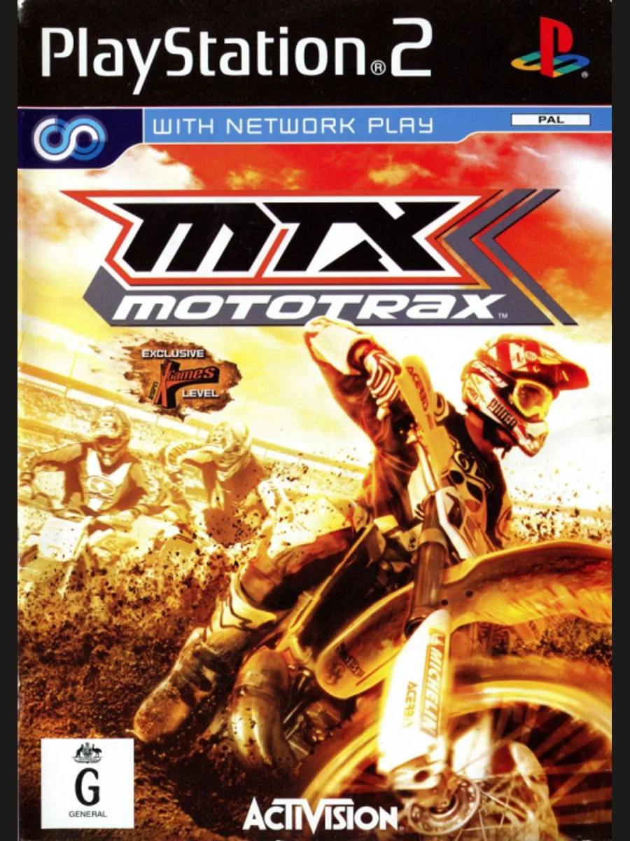 Jaquette face MTX Mototrax