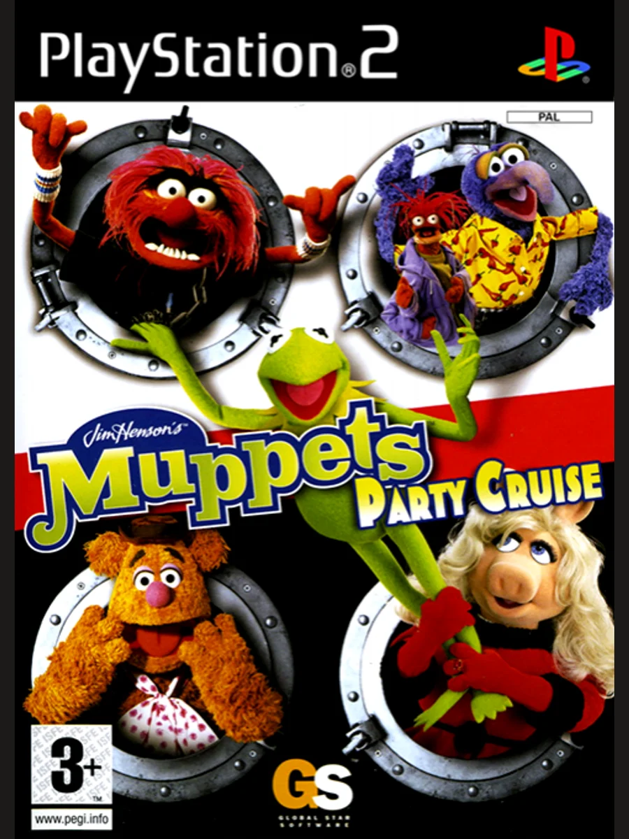 Jaquette face Muppets Party Cruise