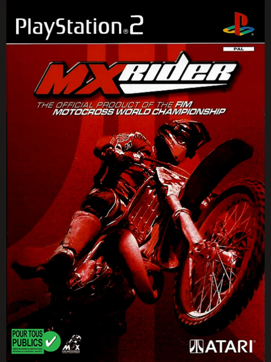 Jaquette face MX Rider