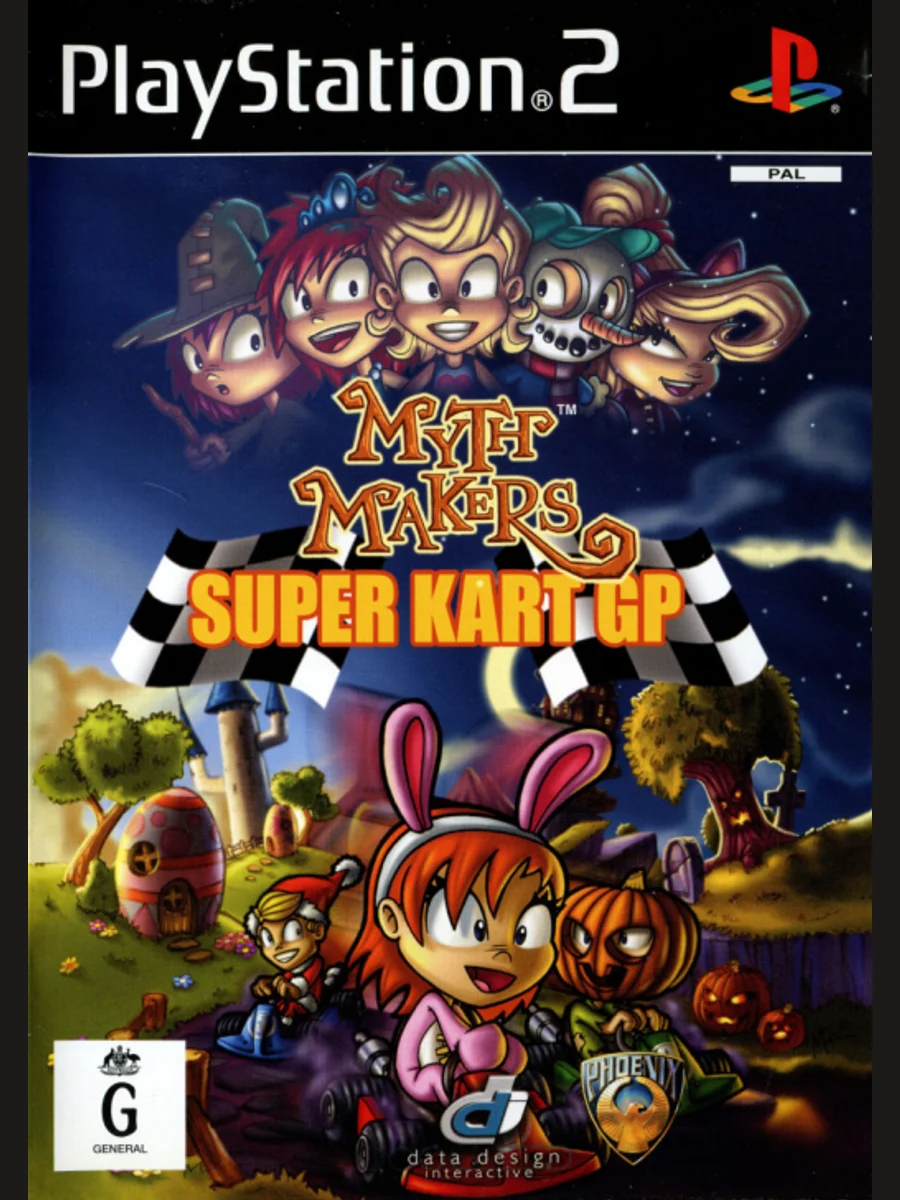 Jaquette face Myth Makers: Super Kart GP