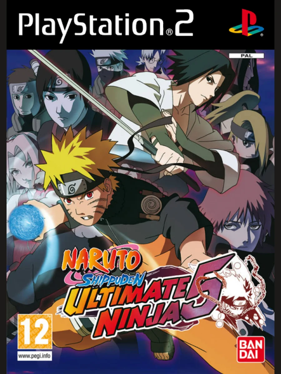 Jaquette face Naruto Shippuden: Ultimate Ninja 5