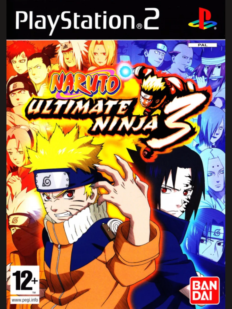 Jaquette face Naruto: Ultimate Ninja 3