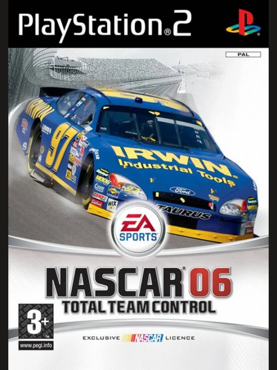 Jaquette face NASCAR 06: Total Team Control