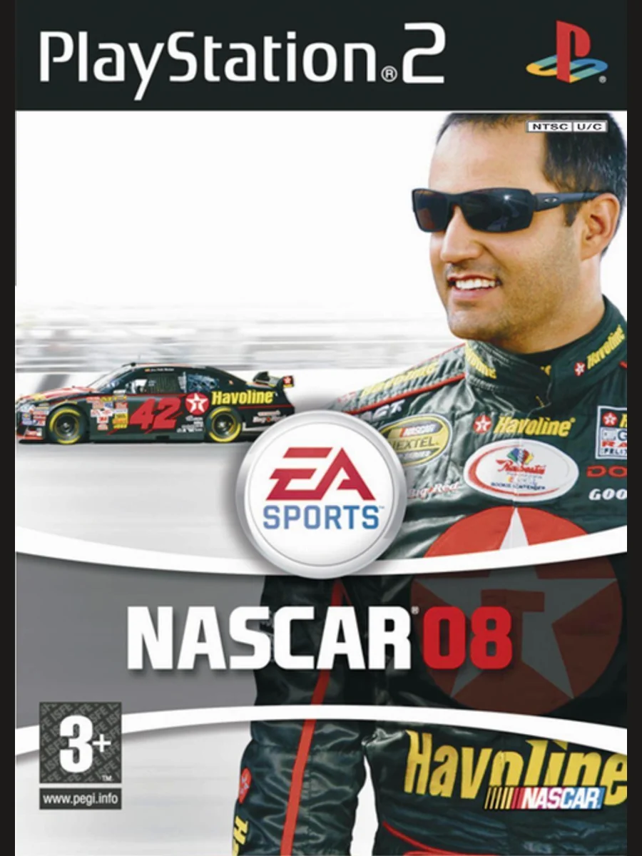 Jaquette face NASCAR 08