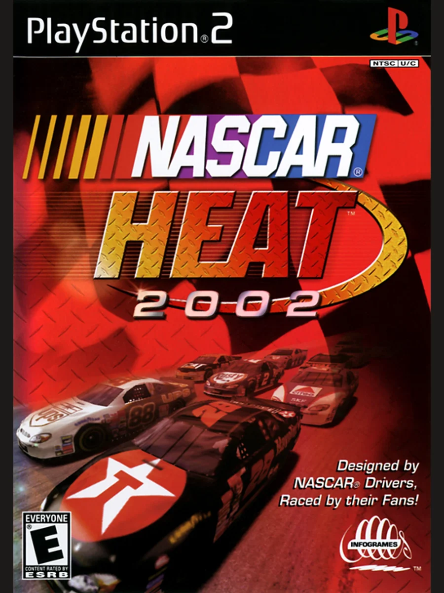 Jaquette face NASCAR Heat 2002