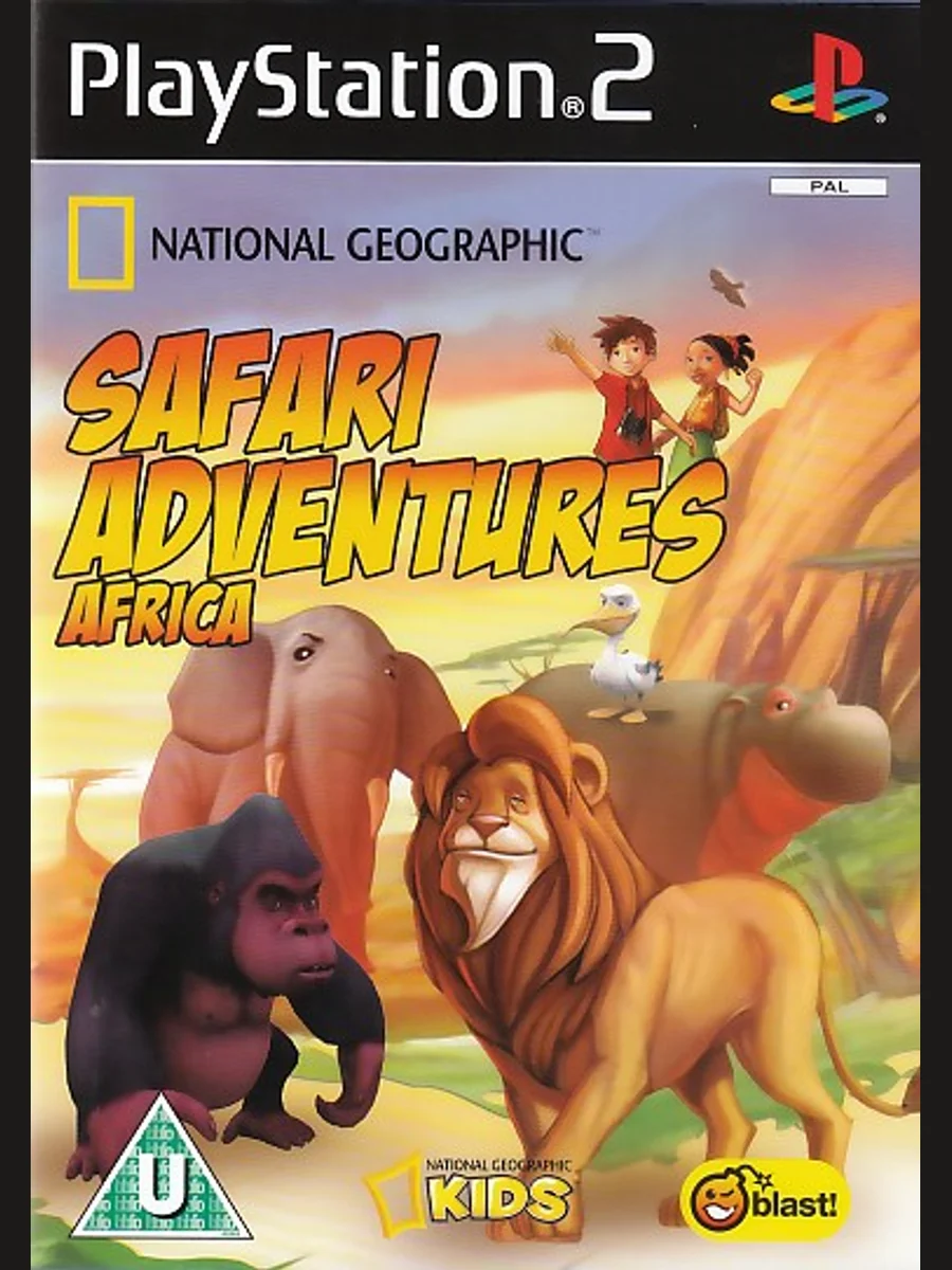 Jaquette face National Geographic: Safari Adventures Africa