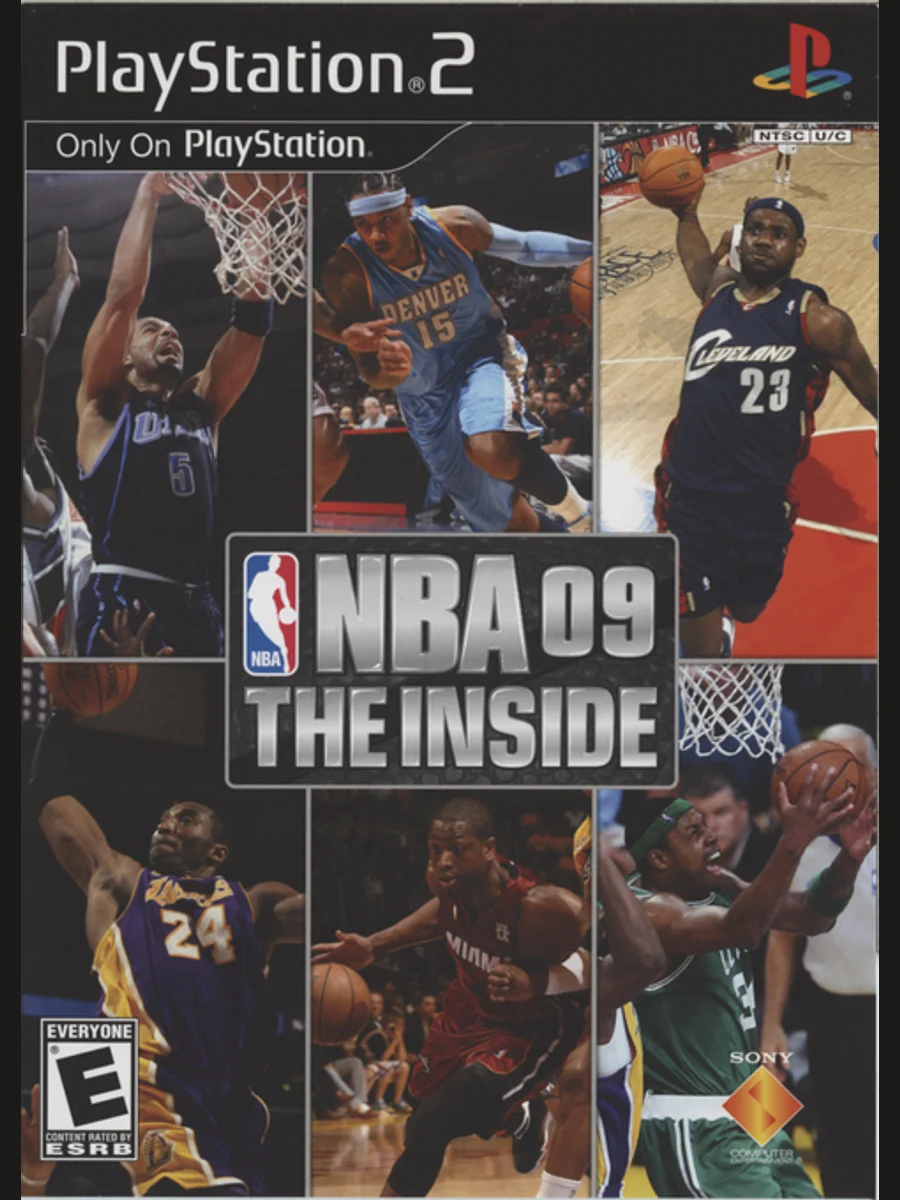 Jaquette face NBA 09: The Inside
