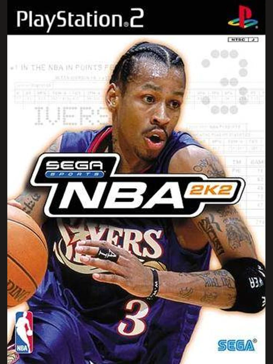 Jaquette face NBA 2K2