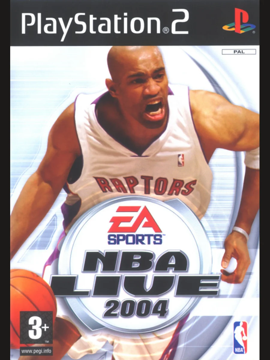 Jaquette face NBA Live 2004