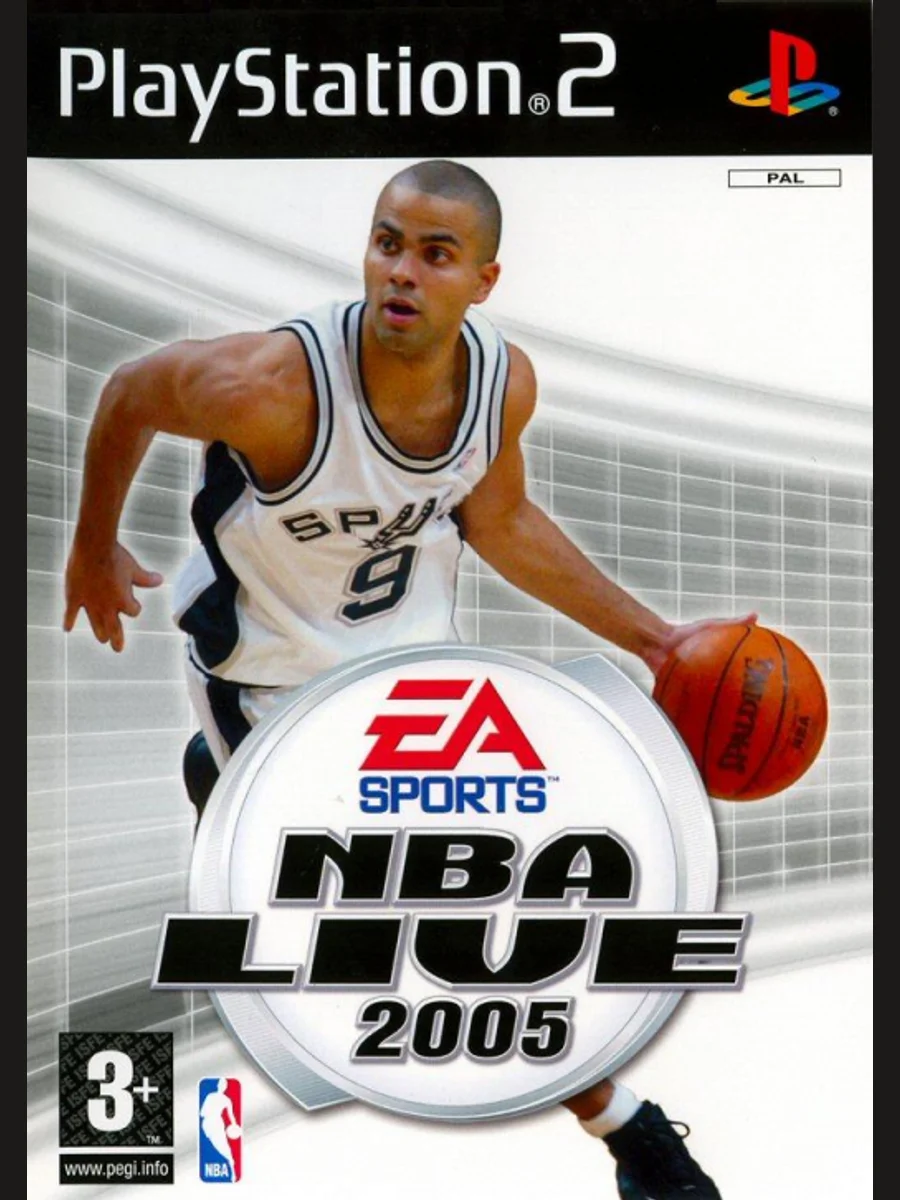 Jaquette face NBA Live 2005