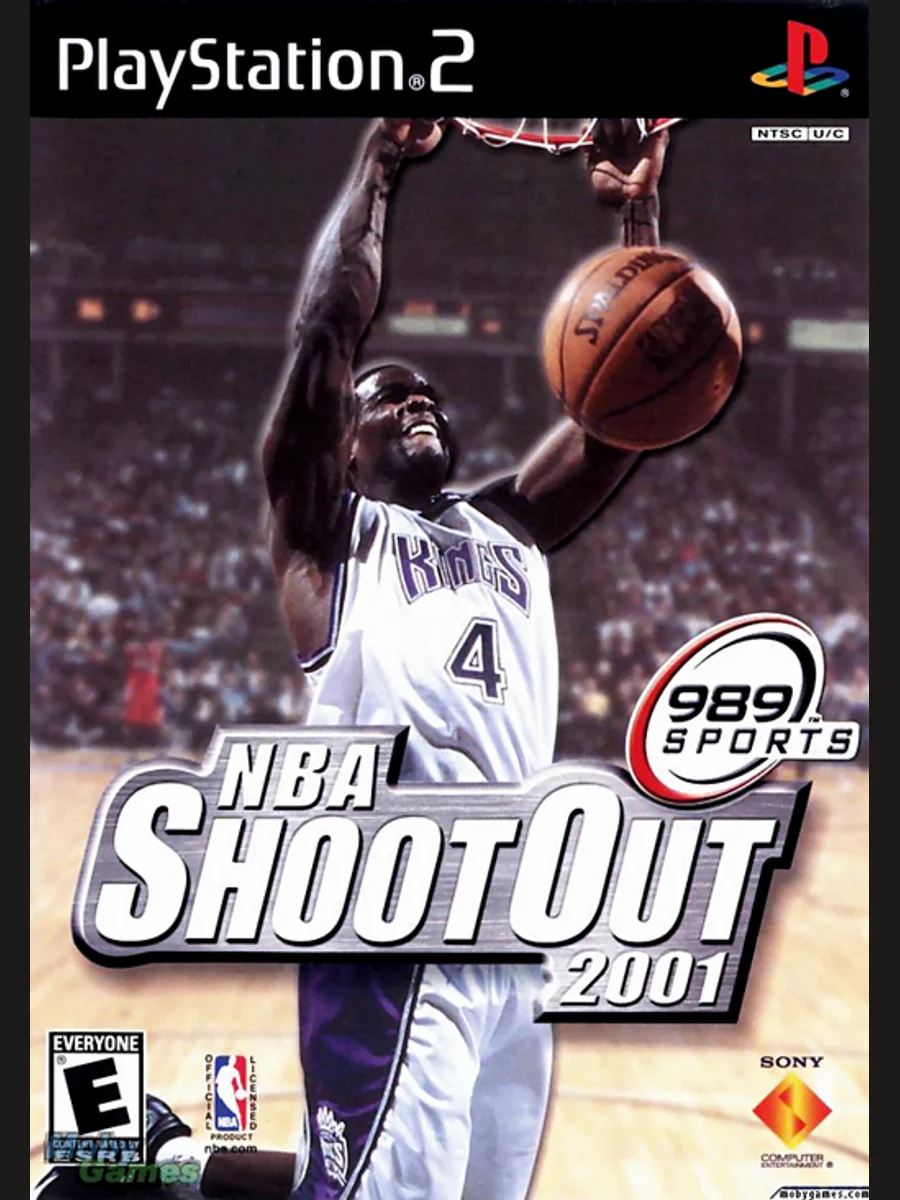 Jaquette face NBA Shootout 2001