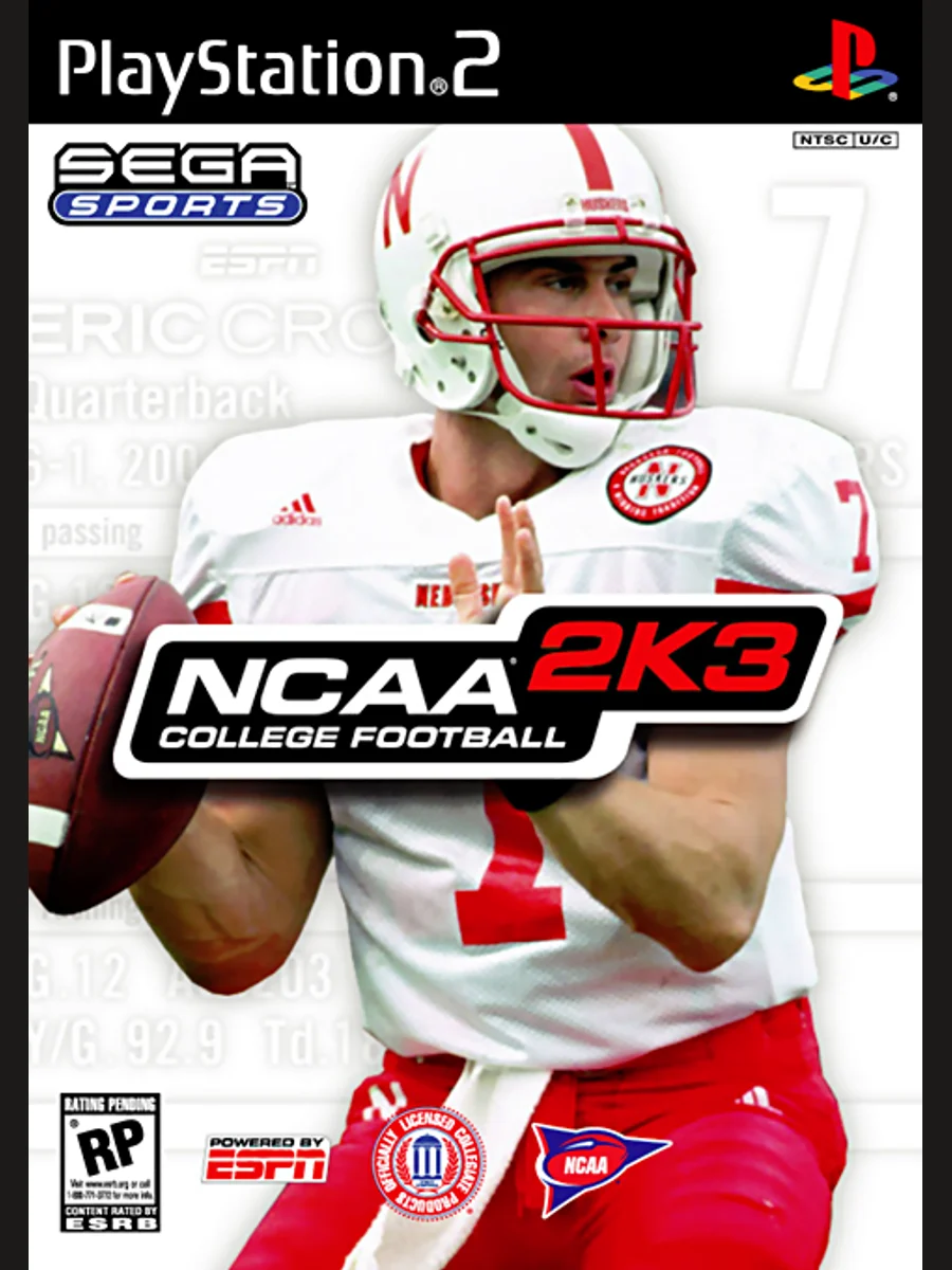 Jaquette face NCAA College Football 2K3