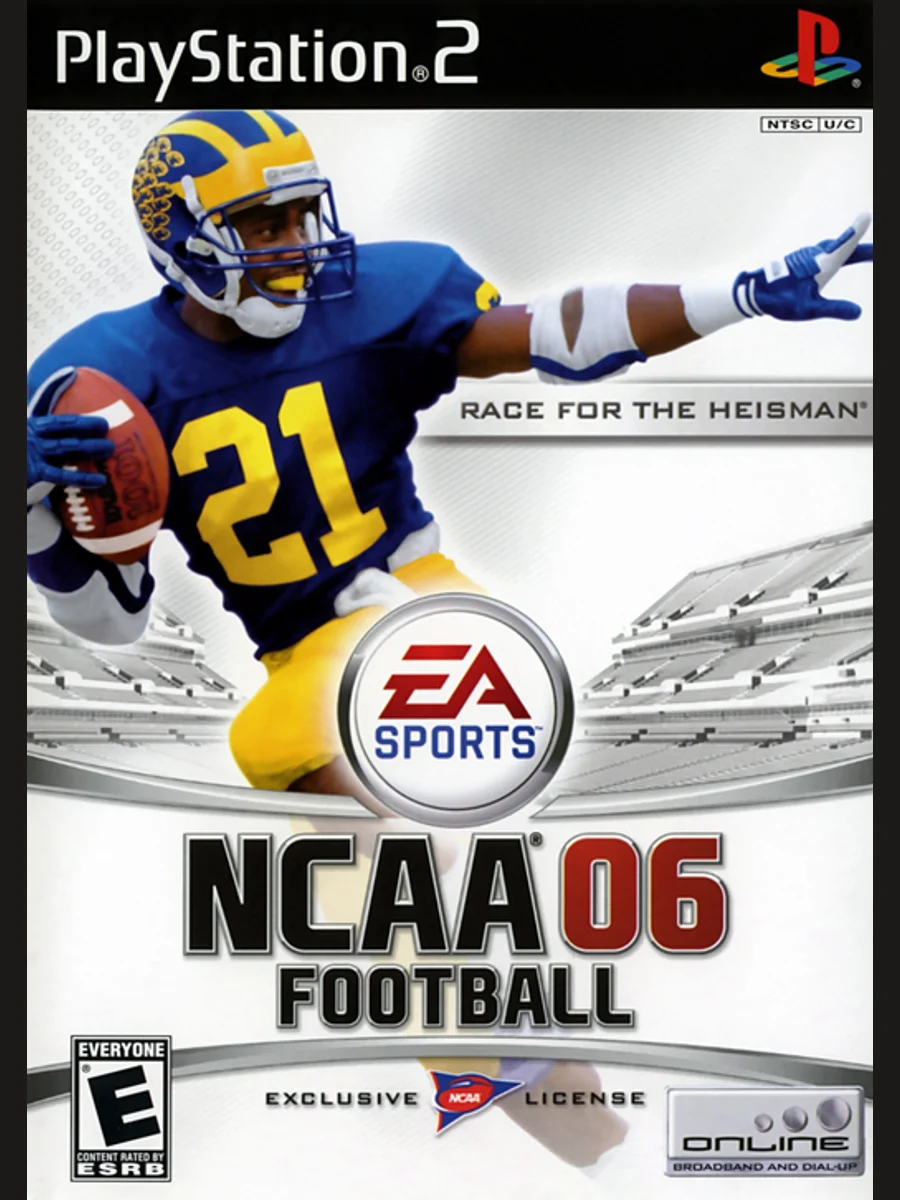 Jaquette face NCAA Football 06