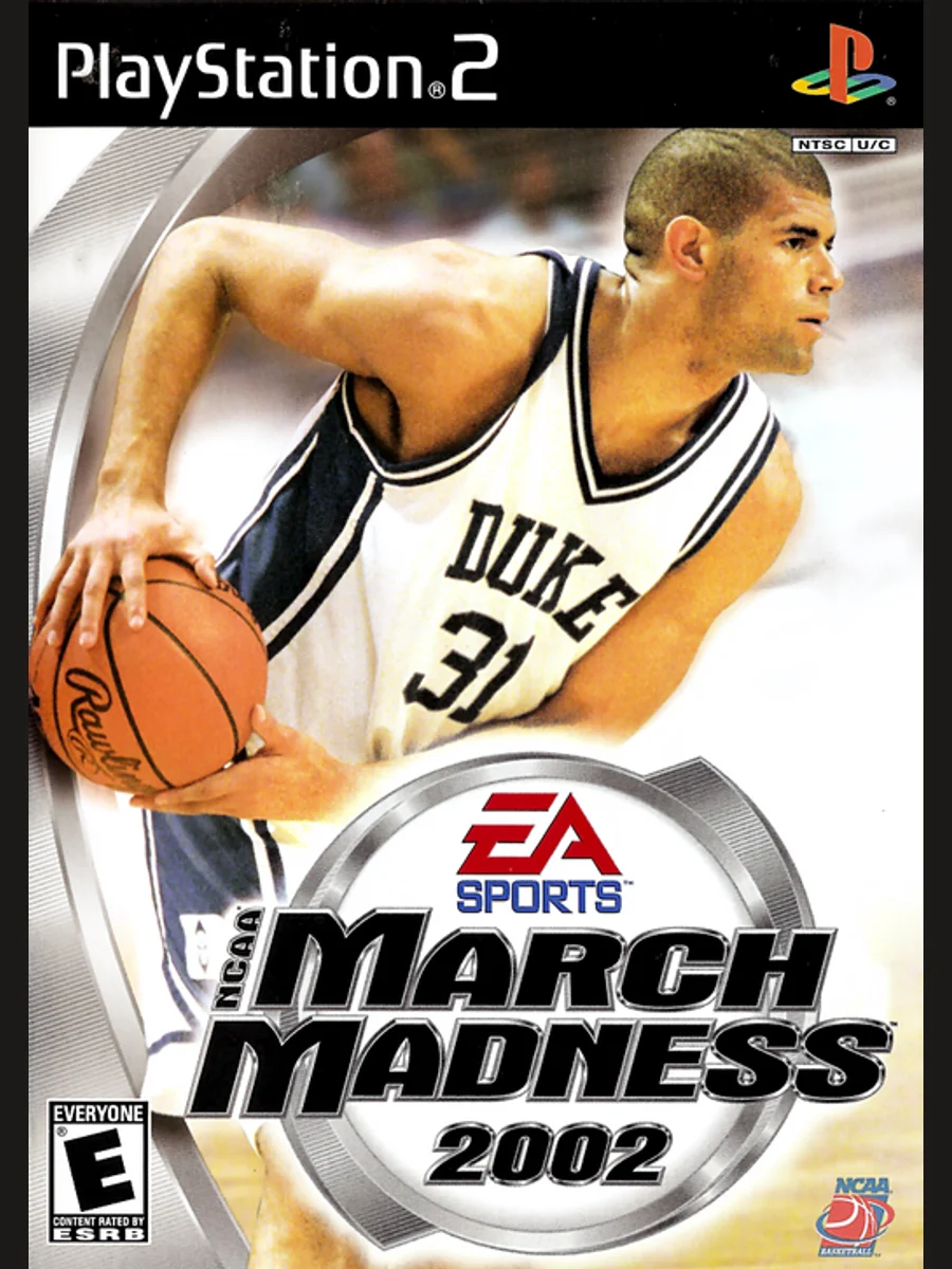 Jaquette face NCAA March Madness 2002