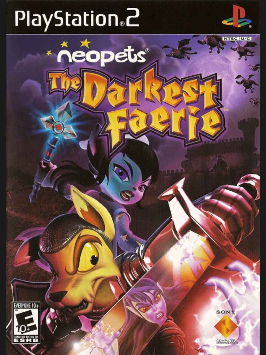 Jaquette face Neopets: The Darkest Faerie