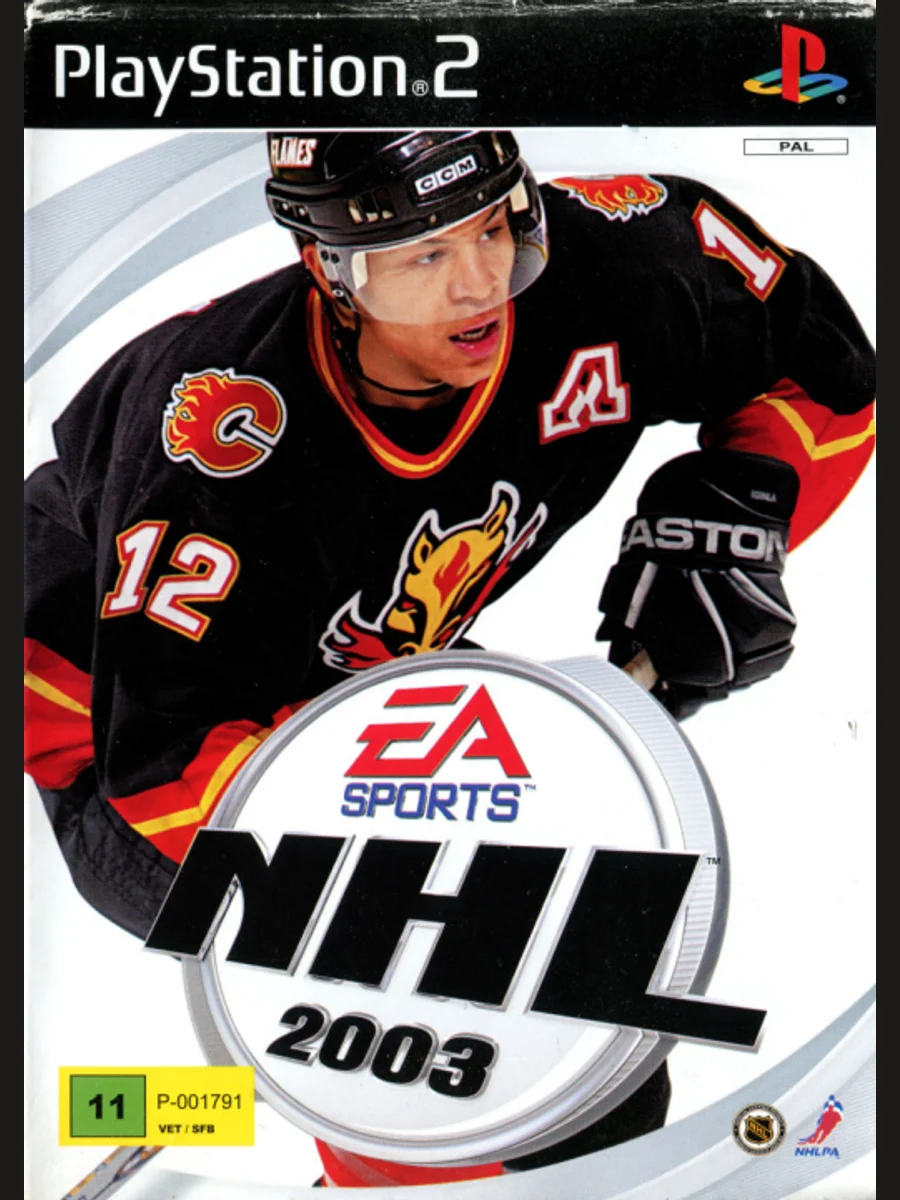 Jaquette face NHL 2003