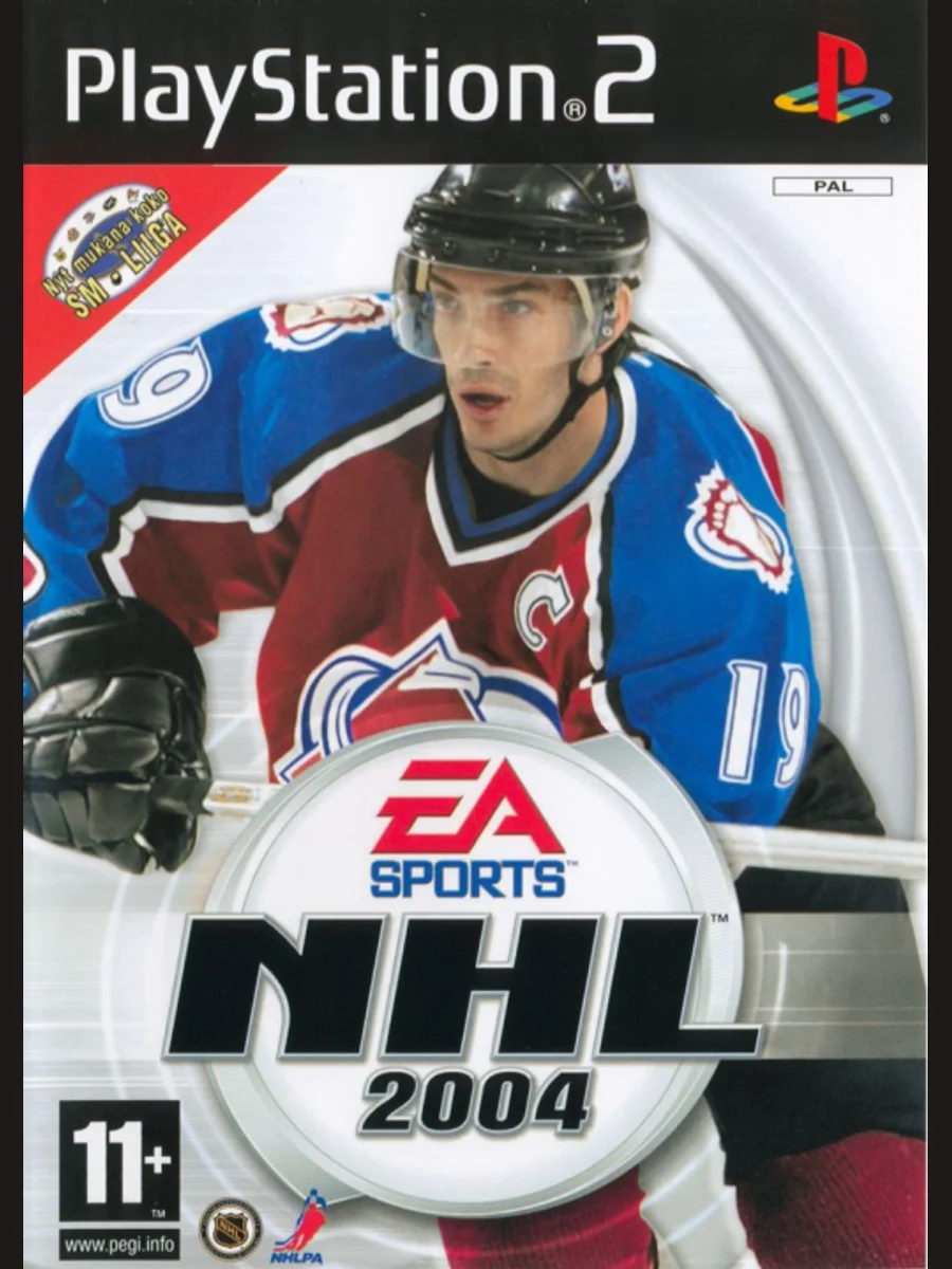Jaquette face NHL 2004