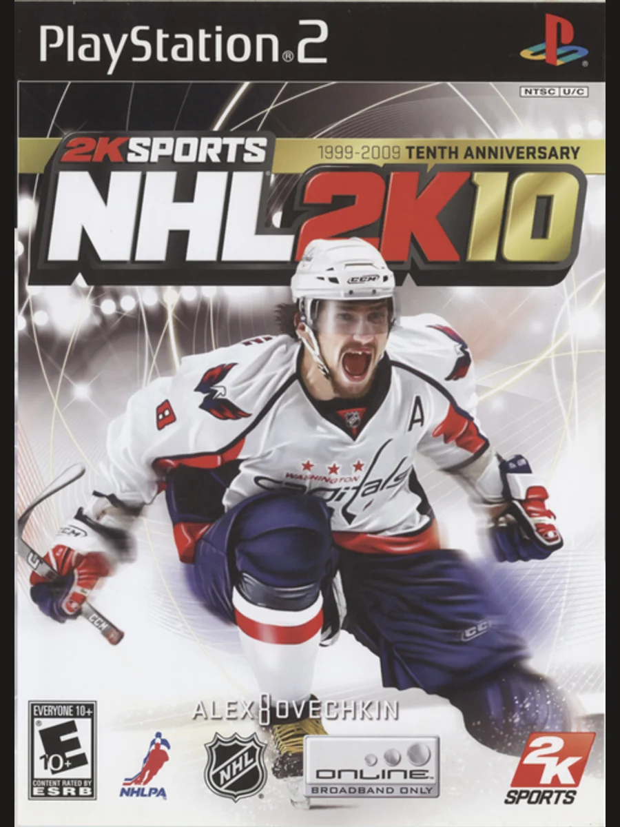 Jaquette face NHL 2K10