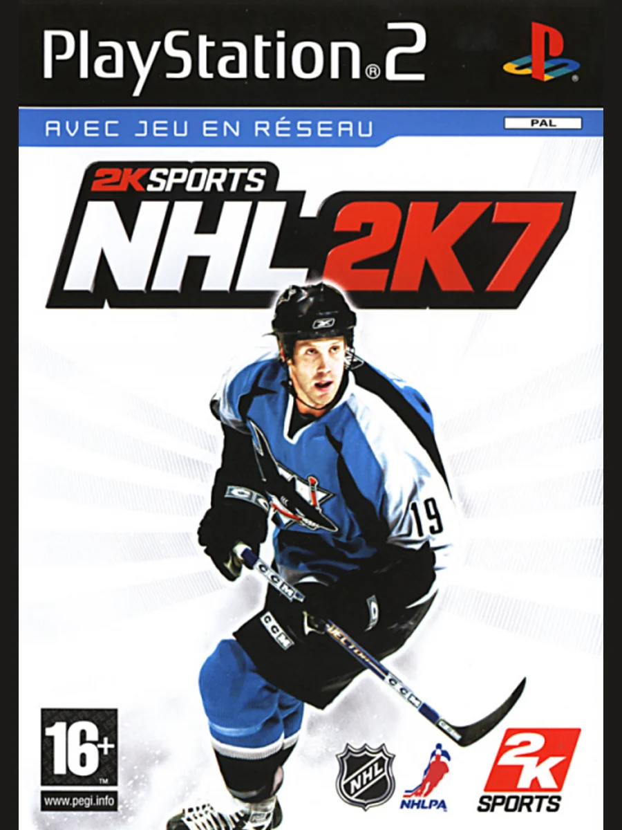 Jaquette face NHL 2K7