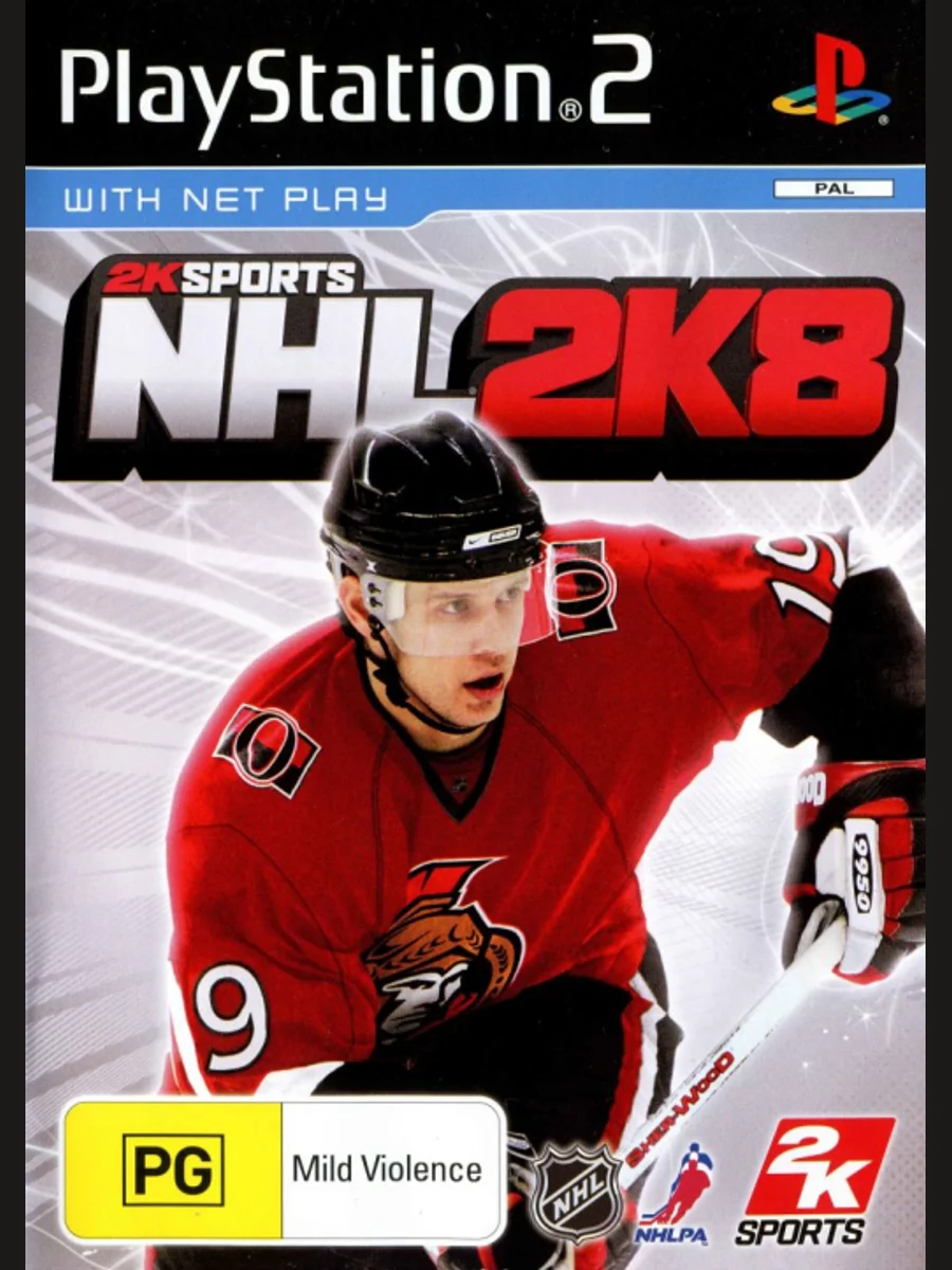 Jaquette face NHL 2K8