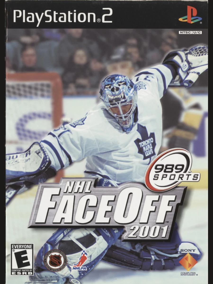 Jaquette face NHL FaceOff 2001