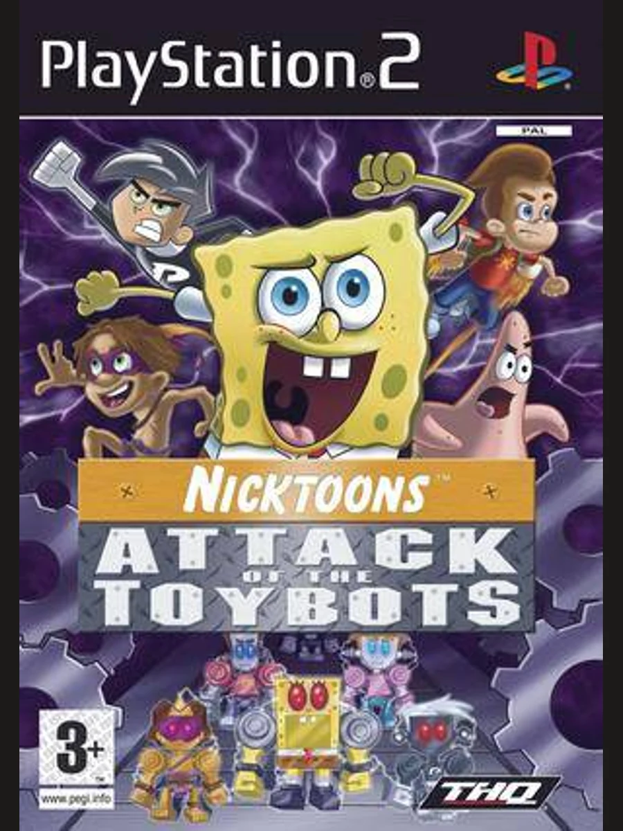Jaquette face Nicktoons: Attack of the Toybots