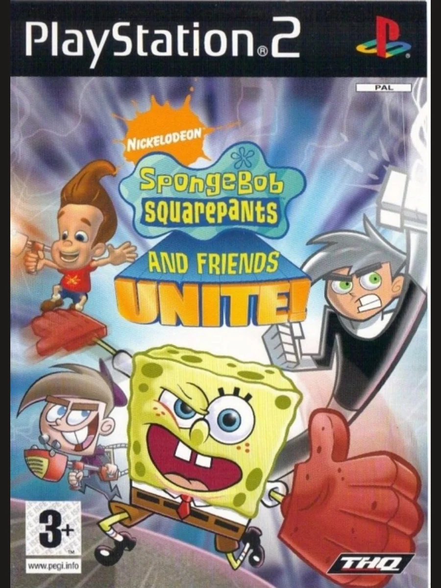 Jaquette face Nicktoons Unite!