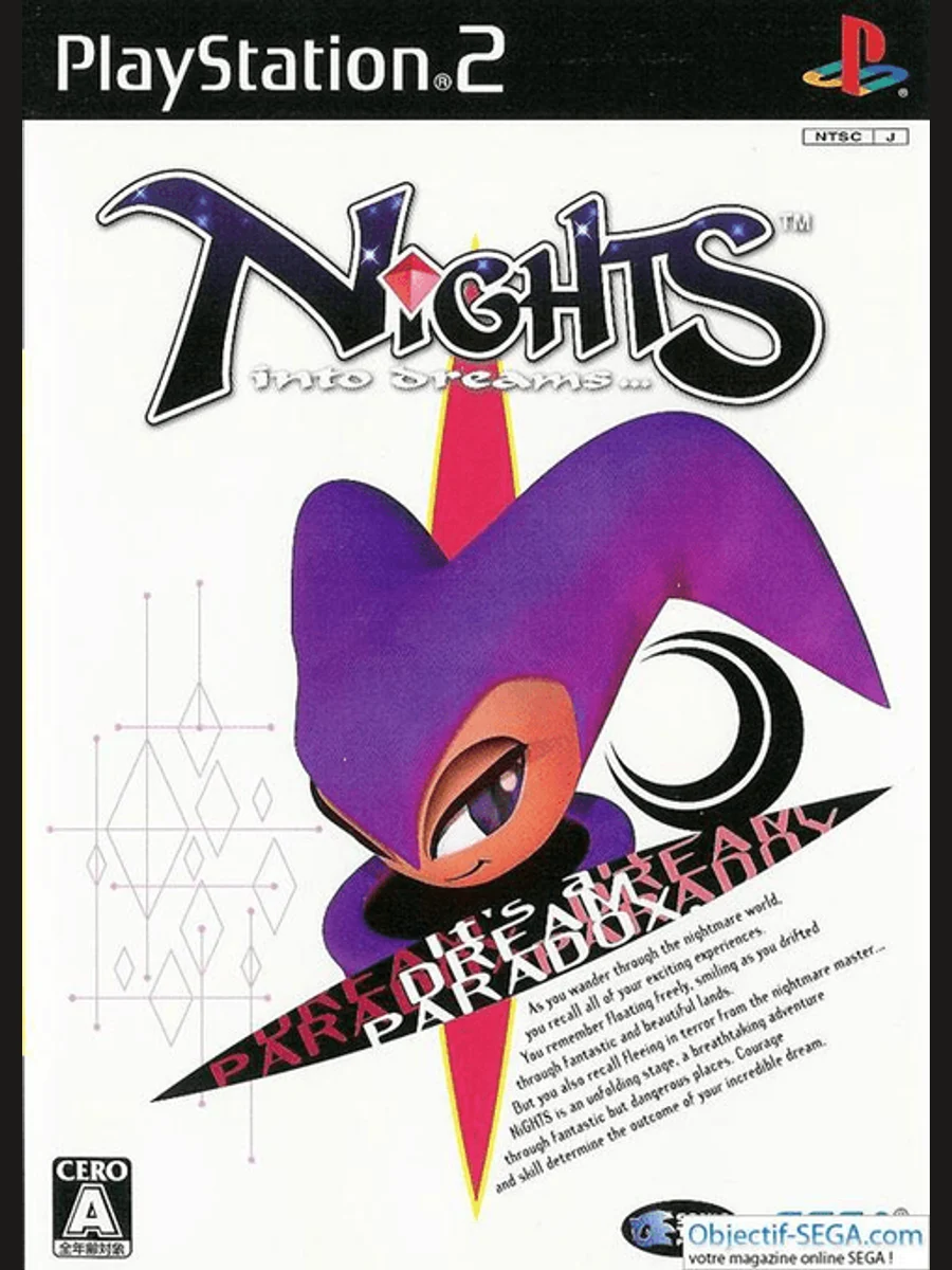 Jaquette face Nights into Dreams