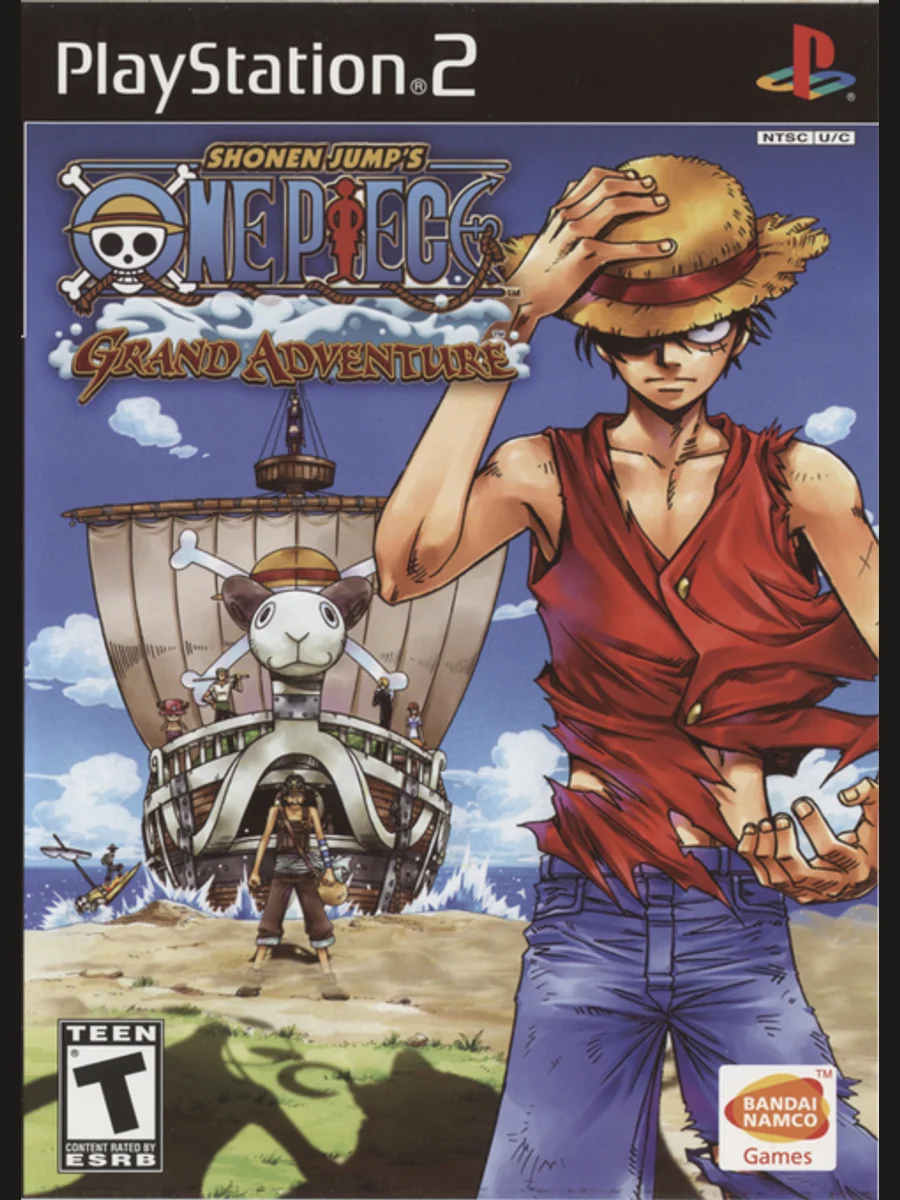 Jaquette face One Piece Grand Adventure