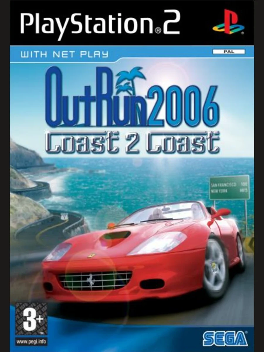 Jaquette face OutRun 2006: Coast 2 Coast