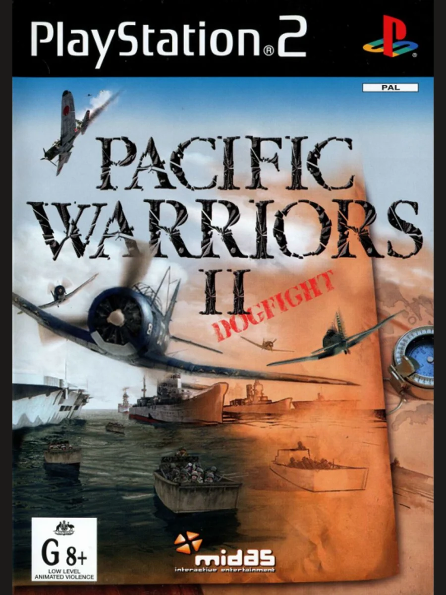 Jaquette face Pacific Warriors II: Dogfight