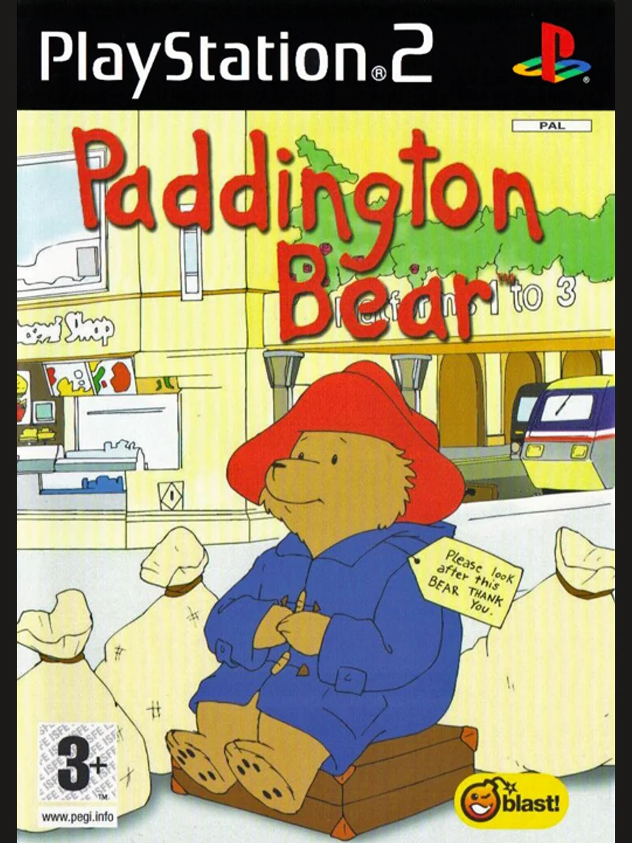 Jaquette face Paddington Bear
