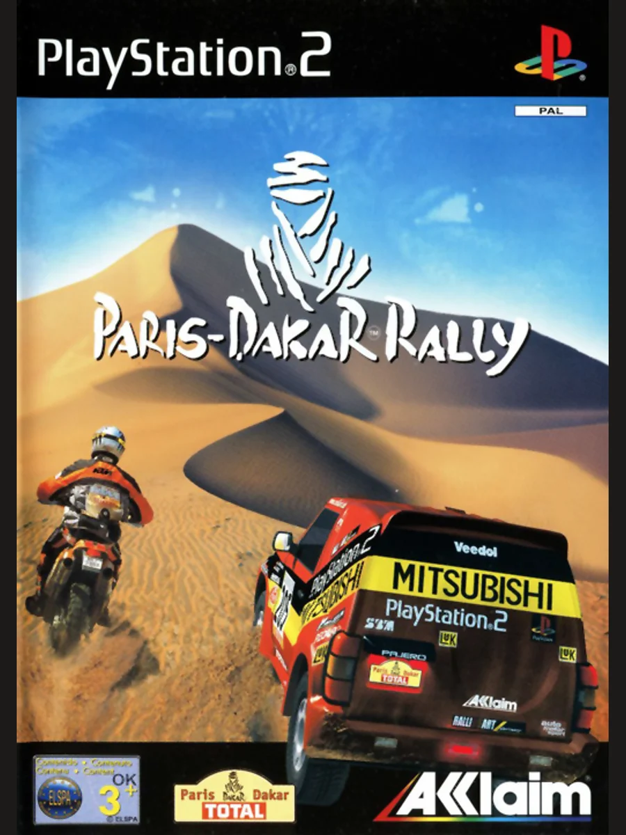 Jaquette face Paris-Dakar Rally