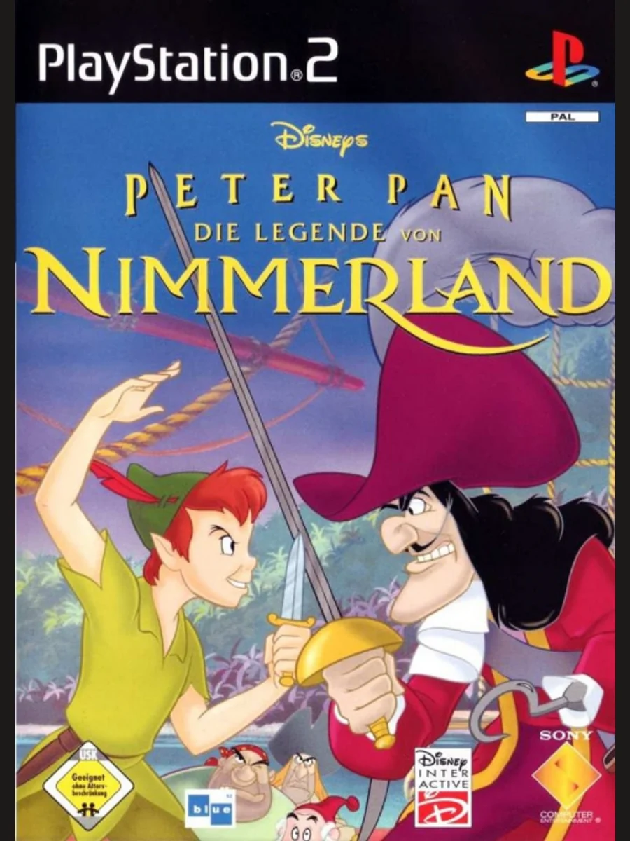 Jaquette face Peter Pan: The Legend of Never Land