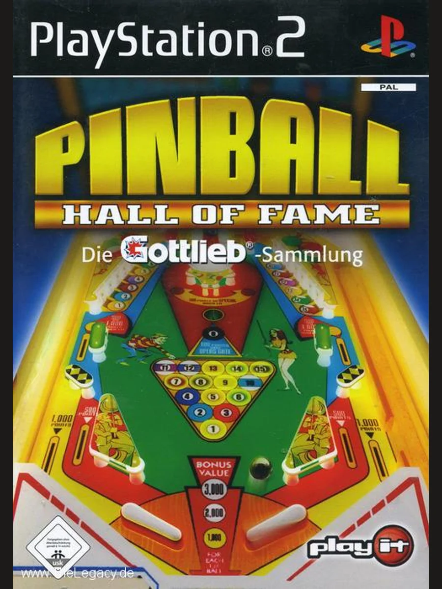 Jaquette face Pinball Hall of Fame: The Gottlieb Collection