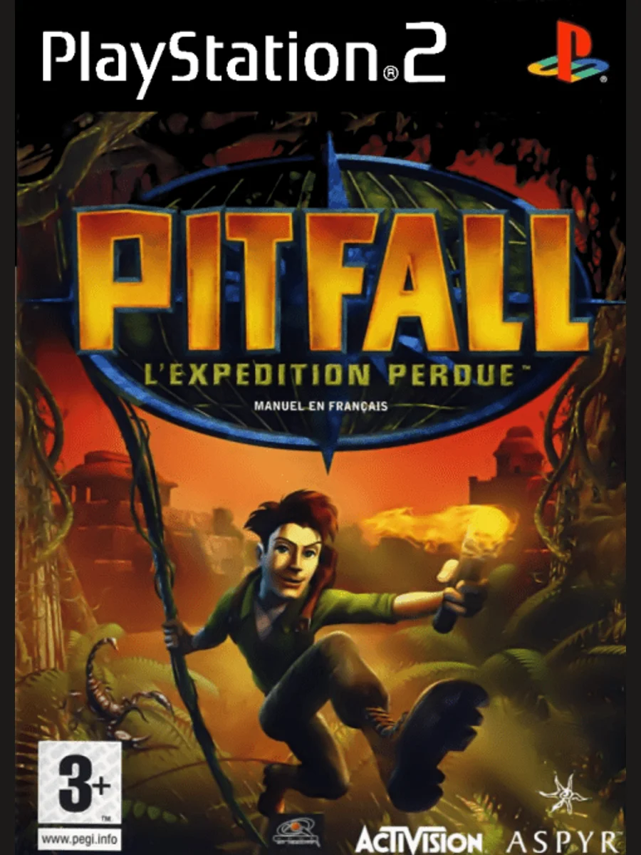 Jaquette face Pitfall: The Lost Expedition