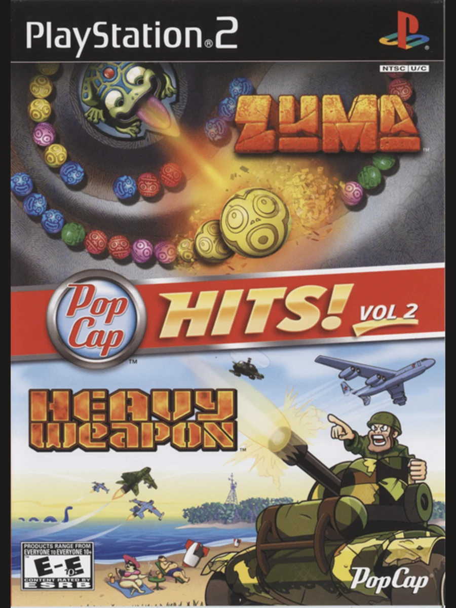 Jaquette face PopCap Hits! Vol. 2
