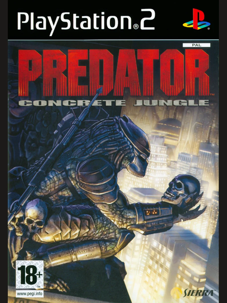 Jaquette face Predator: Concrete Jungle