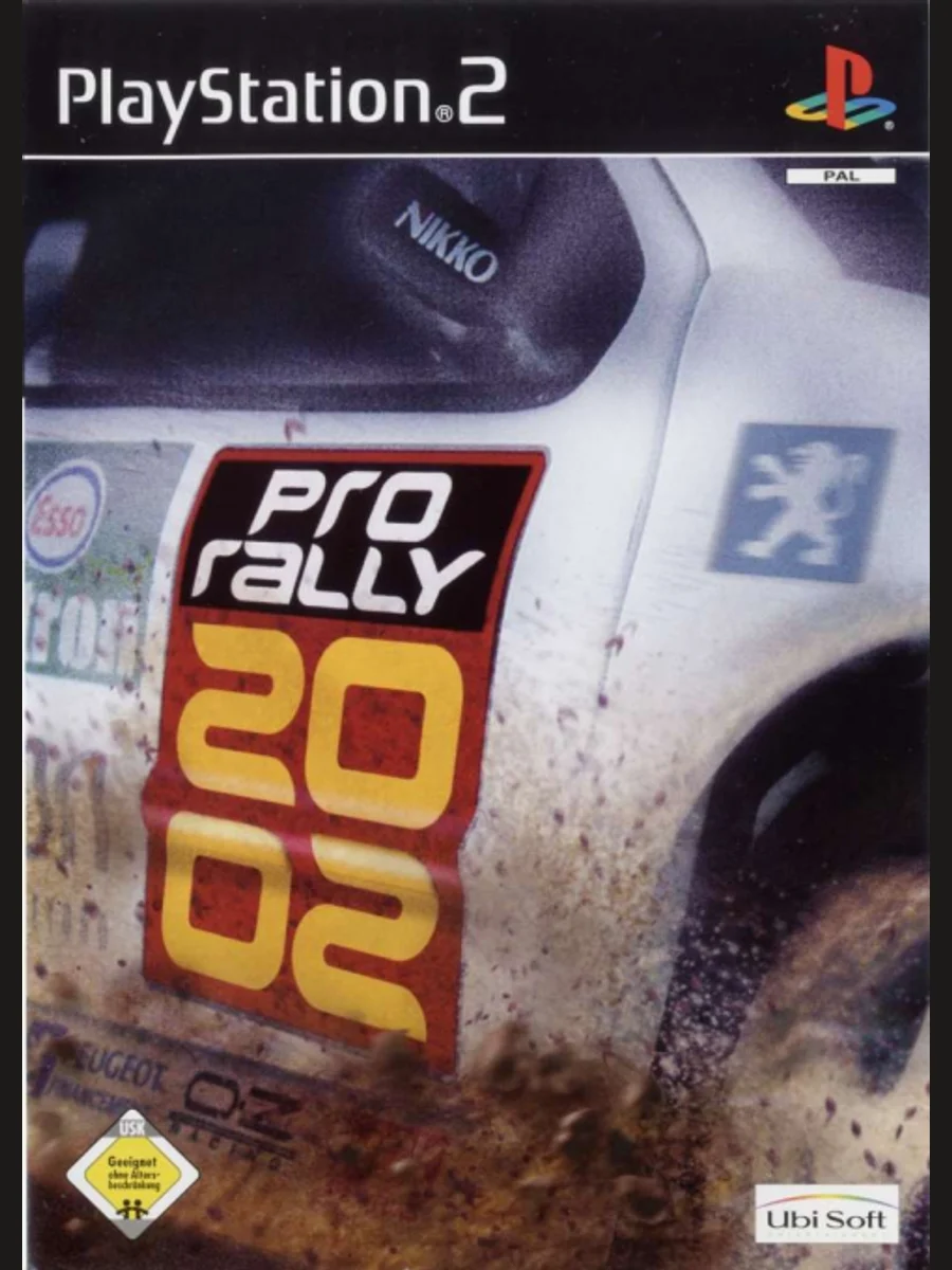 Jaquette face Pro Rally 2002