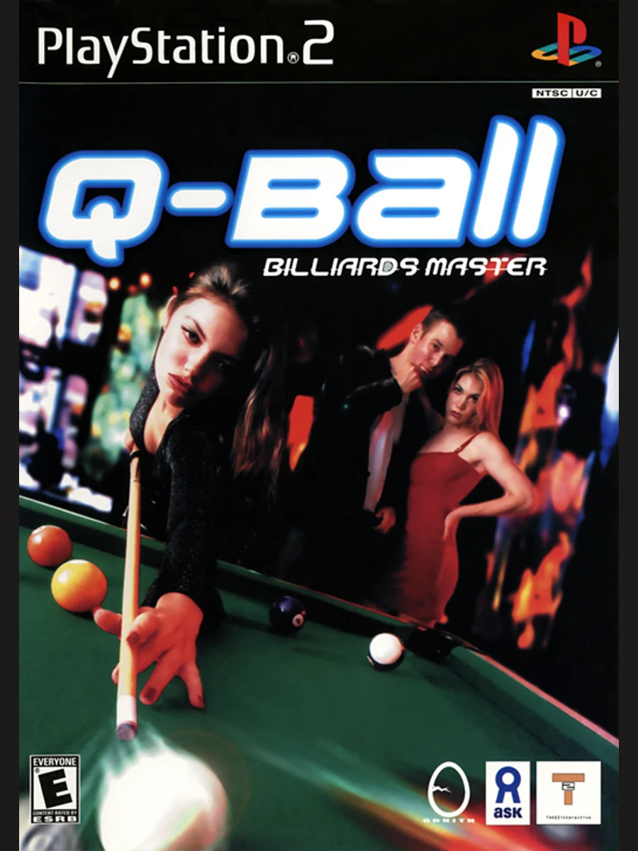 Jaquette face Q-Ball Billiards Master