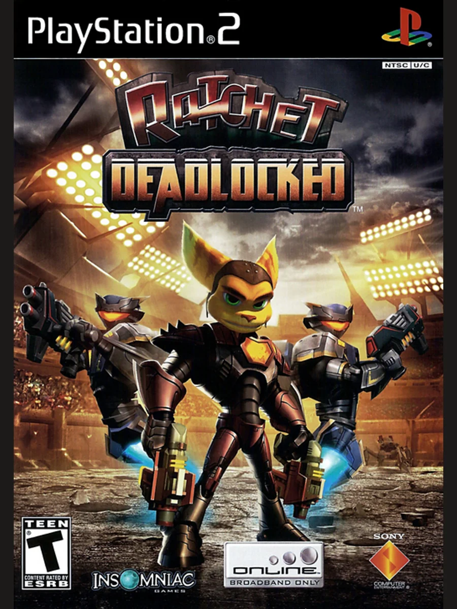 Jaquette face Ratchet: Deadlocked
