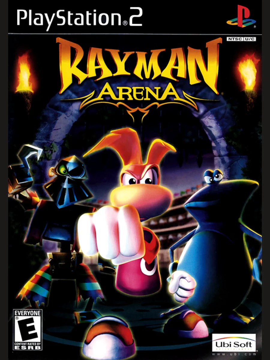 Jaquette face Rayman Arena