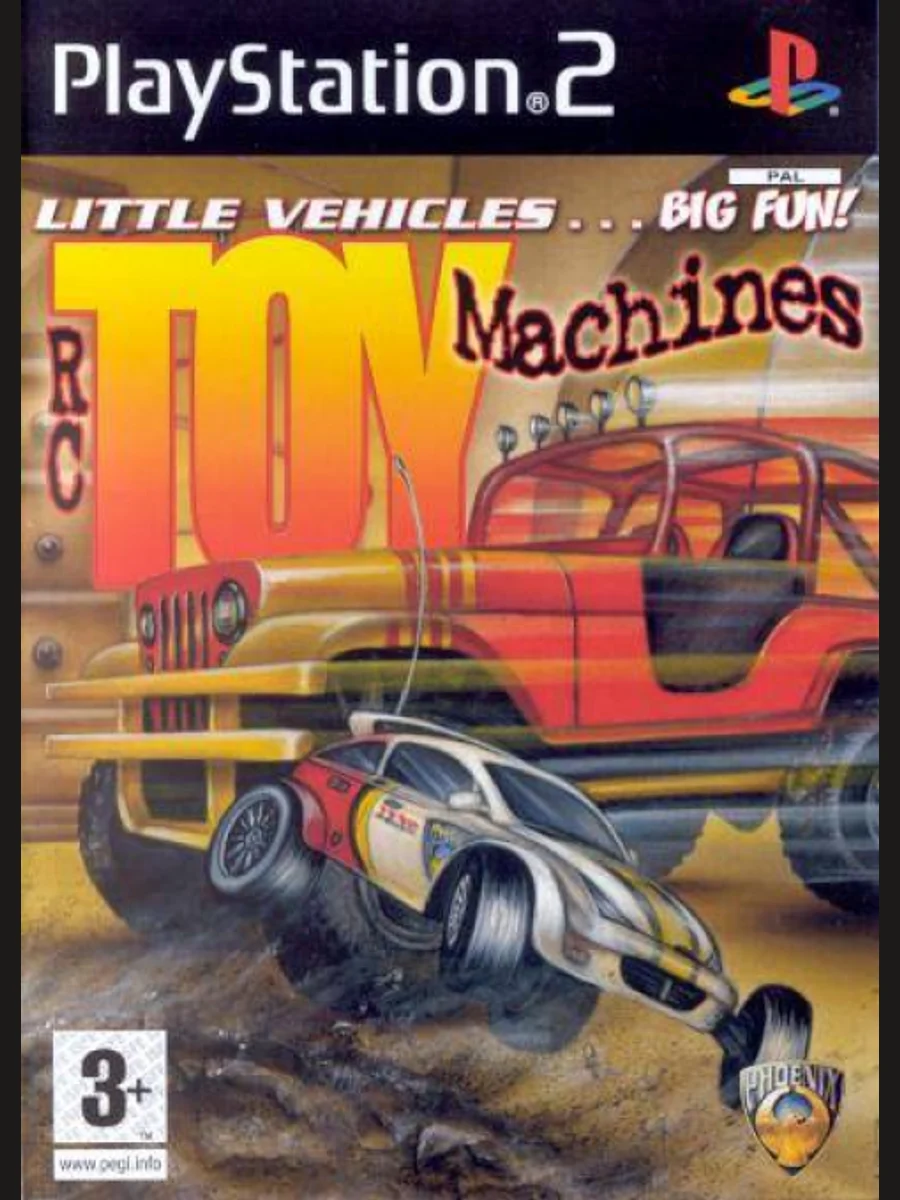 Jaquette face RC Toy Machines