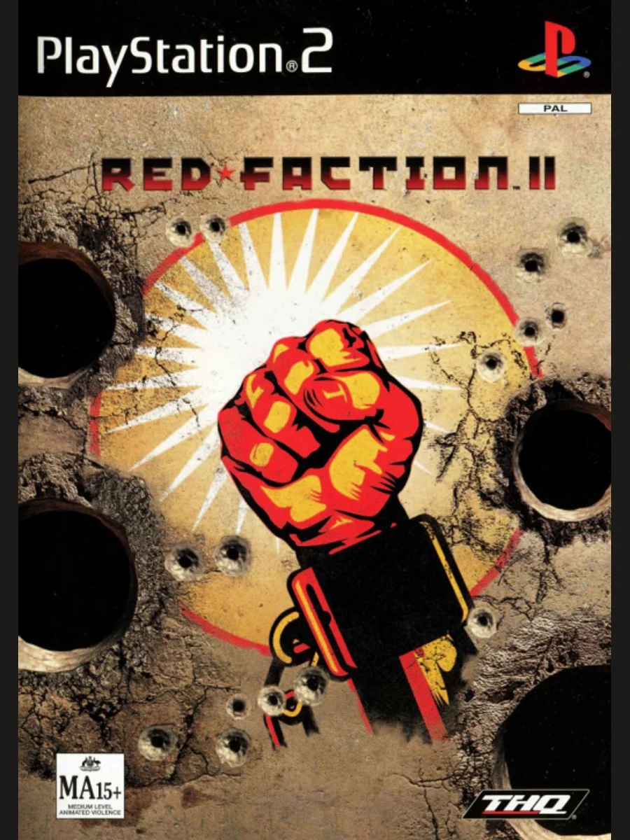 Jaquette face Red Faction II