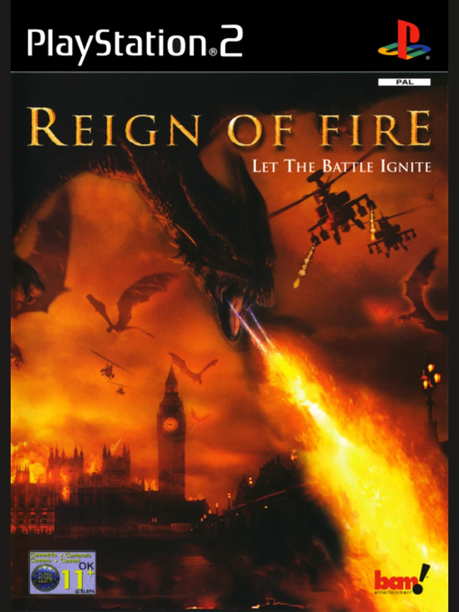 Jaquette face Reign of Fire
