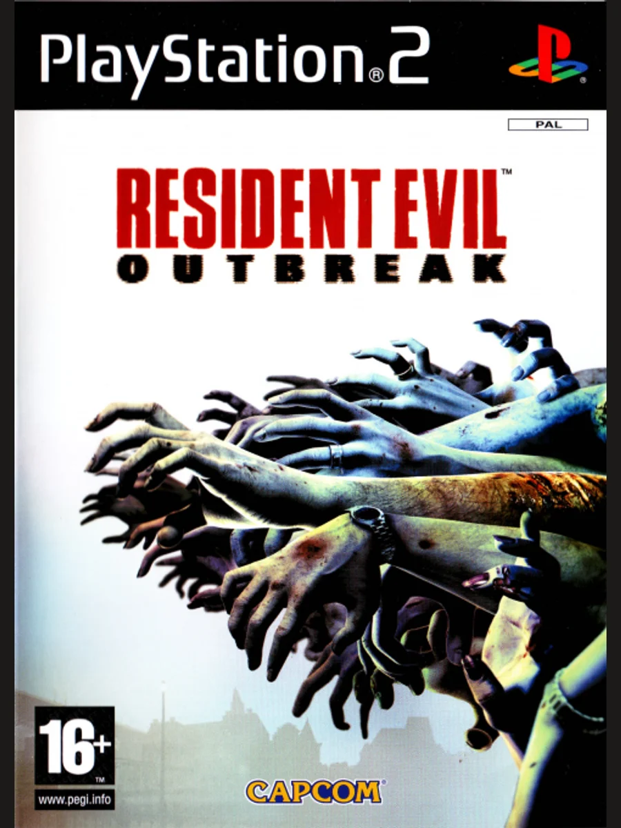 Jaquette face Resident Evil Outbreak